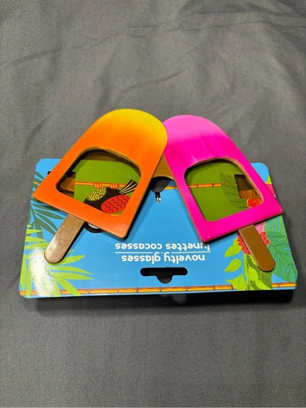 New Popsicle -Shaped Sunglasses